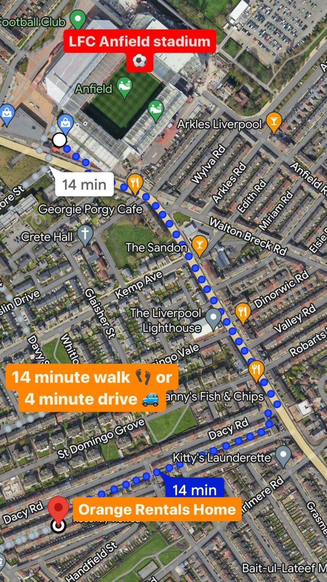 3-bed Scouse House Near Anfield & Goodison Ливерпуль